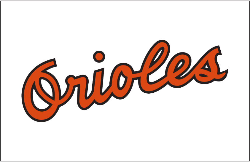 Baltimore Orioles 1966-1988 Jersey Logo fabric transfer